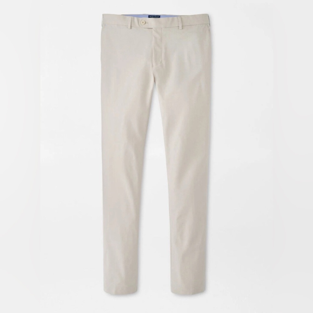 Peter Millar Surge Performance Trouser Pants, Size 30x32 Oat $198